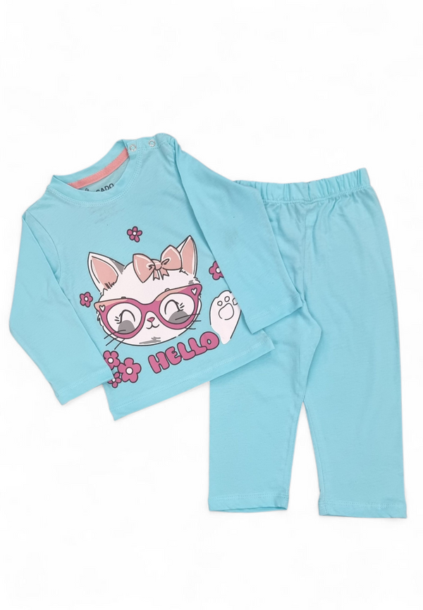 Hello Kitty Full Sleeve Shirt & Trouser Infant