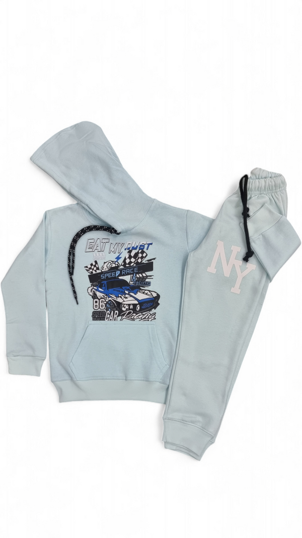 Eat My Dust Fleece Hoodie & Trouser