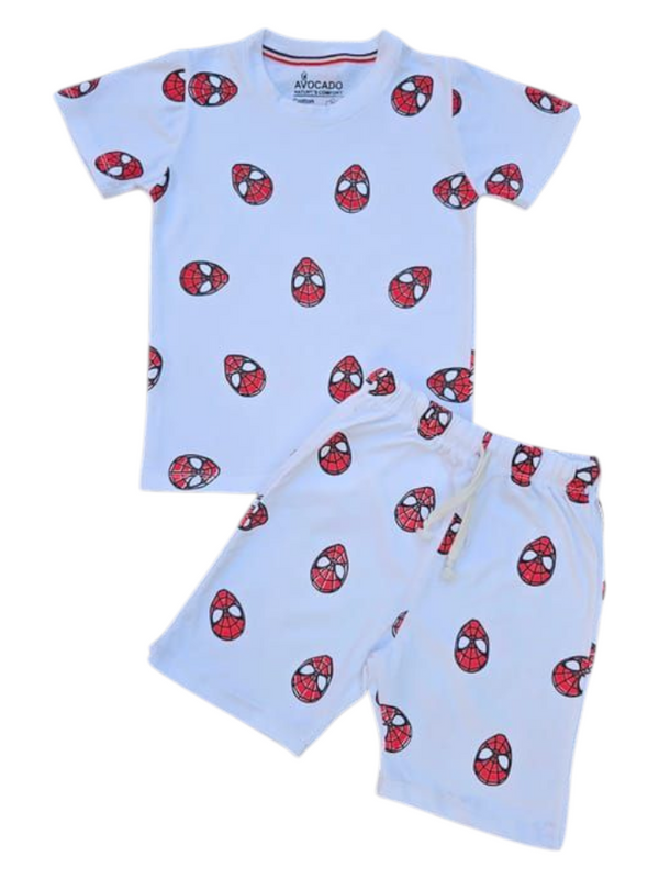 Spiderman All Over T-shirt & Short