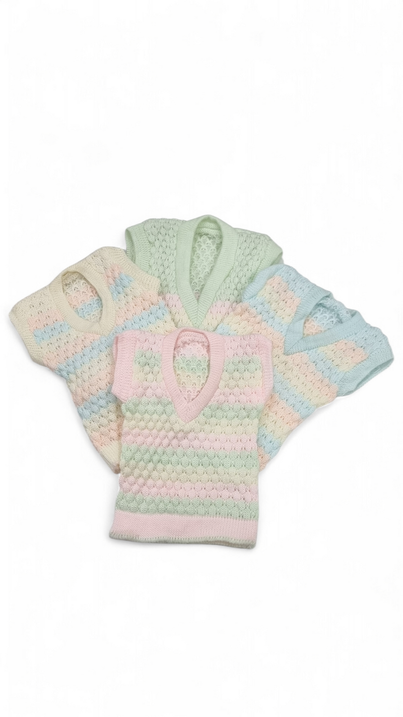 Baby Pink Inner Woolen Sweater