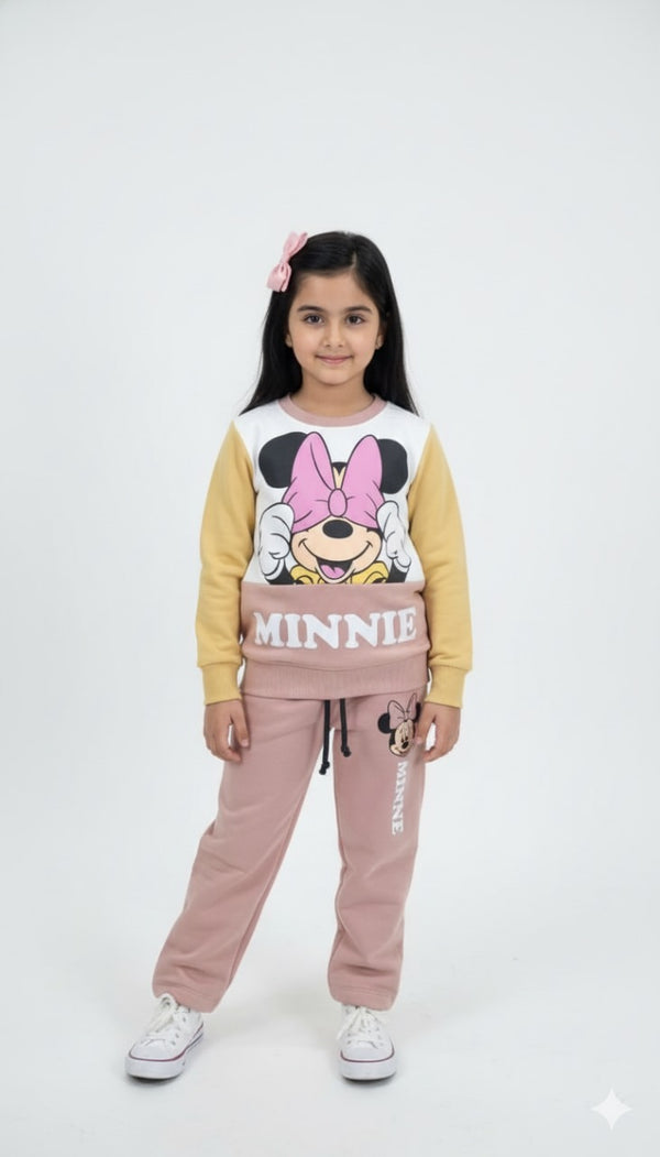 Peek-a-Bow Minnie Fleece Sweatshirt & Trouser