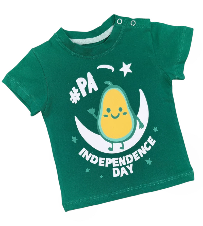 Avocado Independence Dark Green Tee Infant