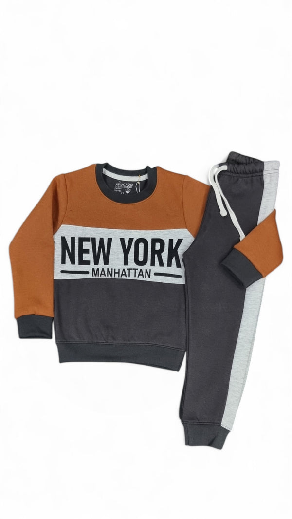 New York Manhattan Fleece Sweatshirt & Trouser