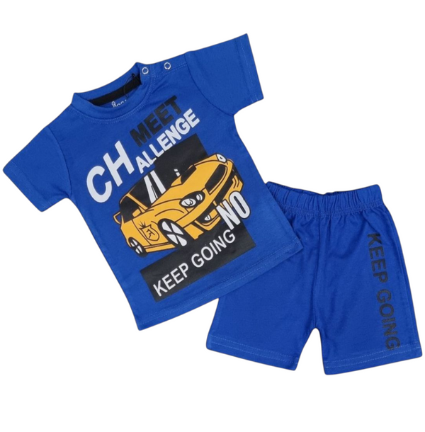 Keep Going Printed Tee & Short