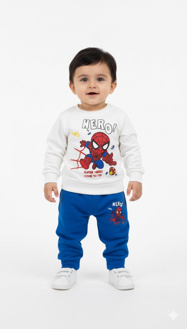 Little Superhero Fleece Sweatshirt & Trouser Infant
