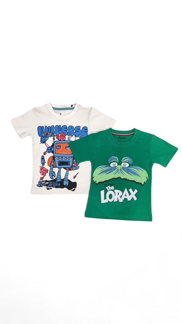 Universe T-Shirt & The Lorax Tee (Pack of 2)