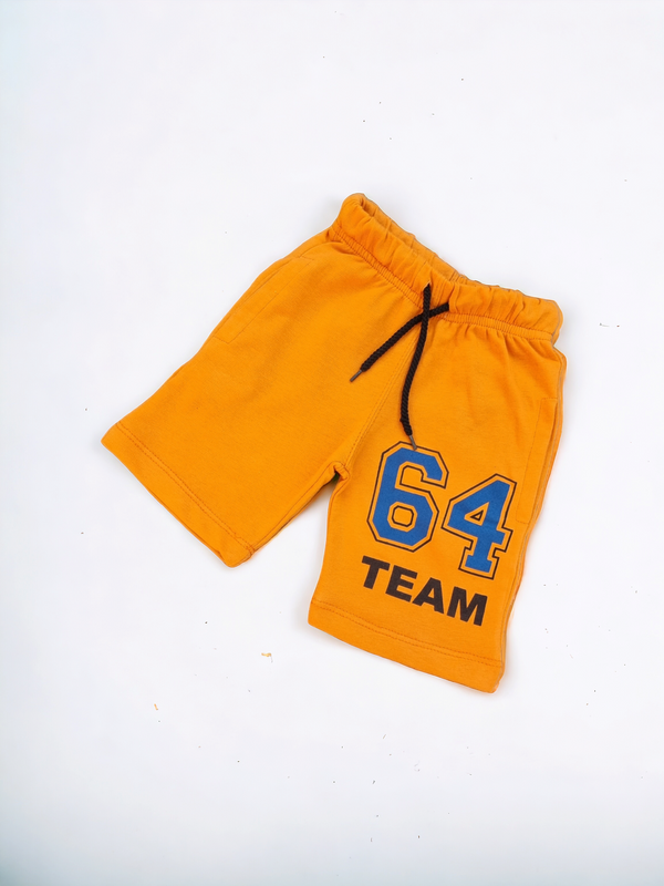 64 Team Orange Terry Summer Short
