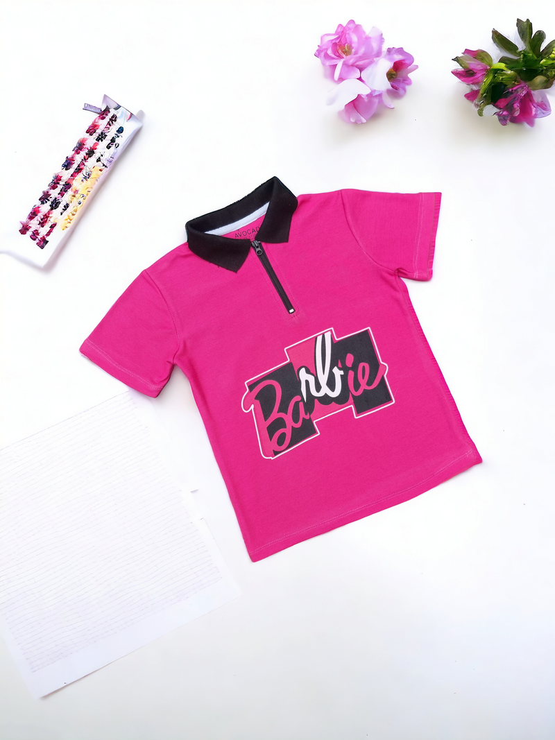 Barbie Zipper Polo