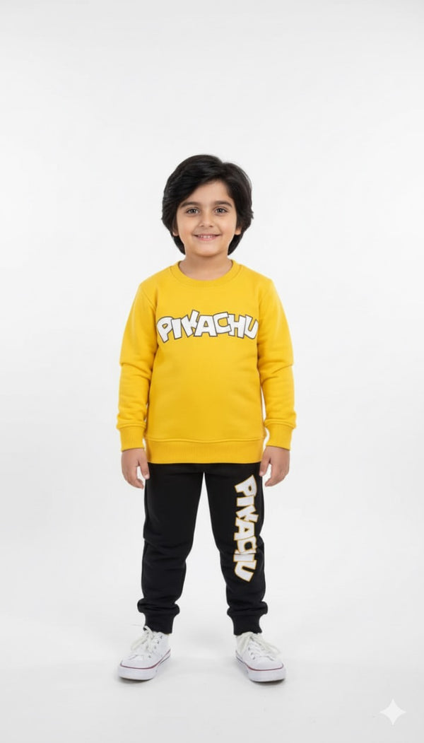 Pikachu Fleece Sweatshirt & Trouser