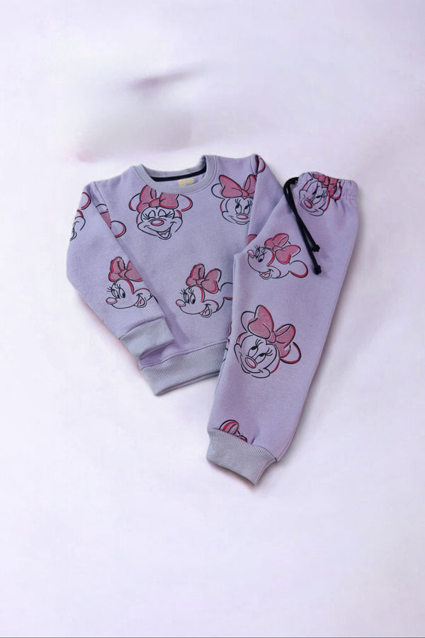 Minnie Mouse Crew Fleece Sweatshirt & Trouser