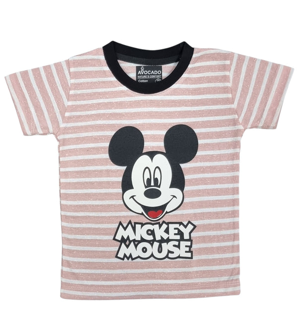 Mickey Mouse Striped Tee