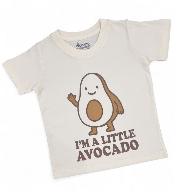 Cream Little Avocado Tee