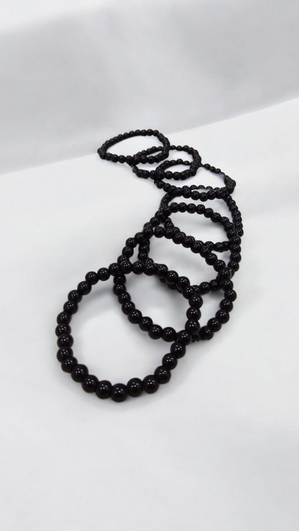 Black Bracelet 6 pcs