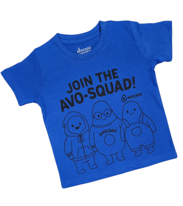 Avo Squad Blue Tee