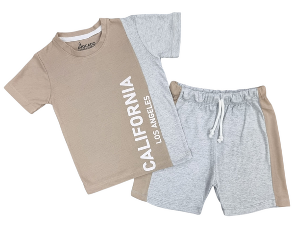 California Panel Tee & Short