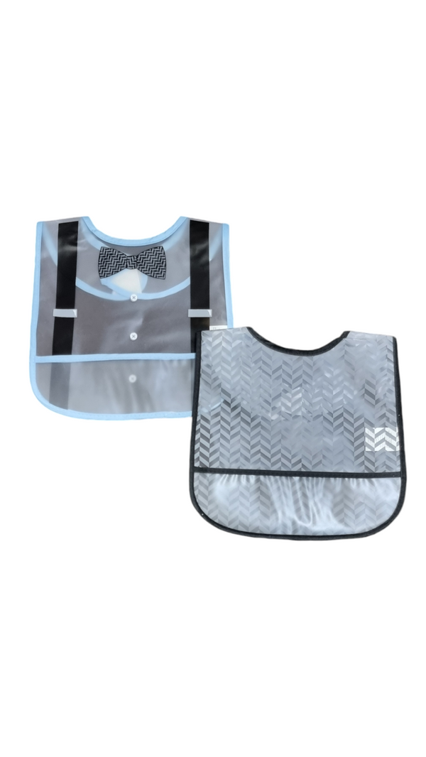 Pack of 2 Bow Tie Feeding Bibs