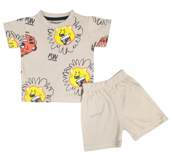 Roaring Fun Tee & Short Infant