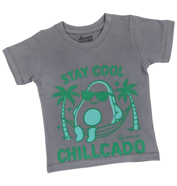 Stay Cool Avocado Charcoal Tee