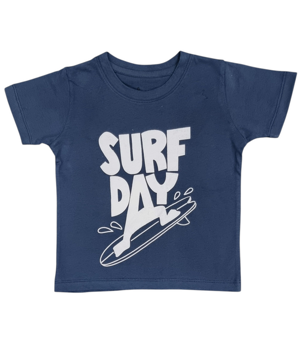 Surf Day Navy Tee
