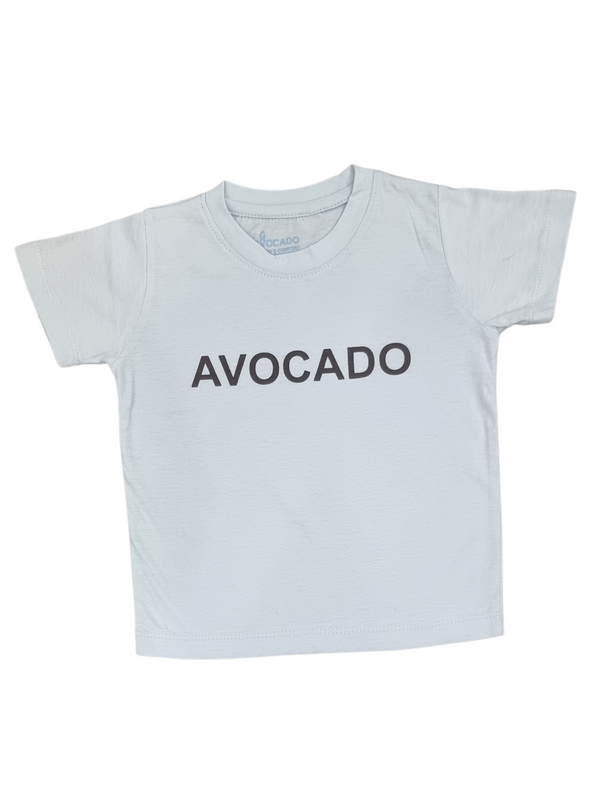 Ice Blue Avocado Basic Tee