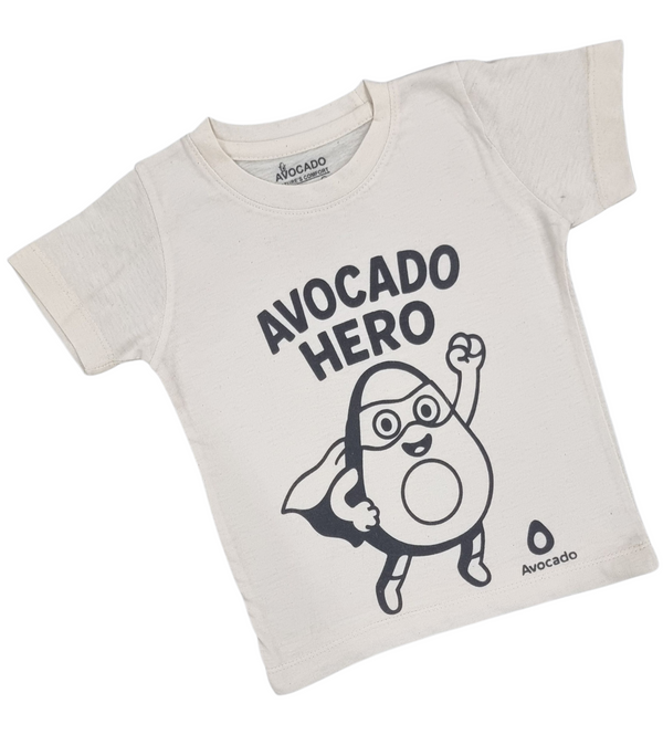 Avocado Hero Off White Tee