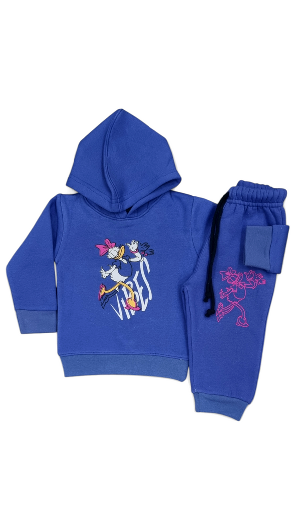 Daisy Vibing Fleece Hoodie & Trouser