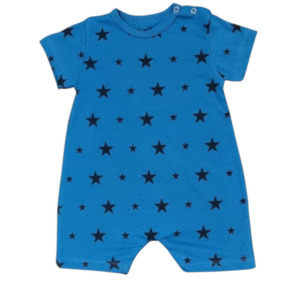 Stars Blue Romper