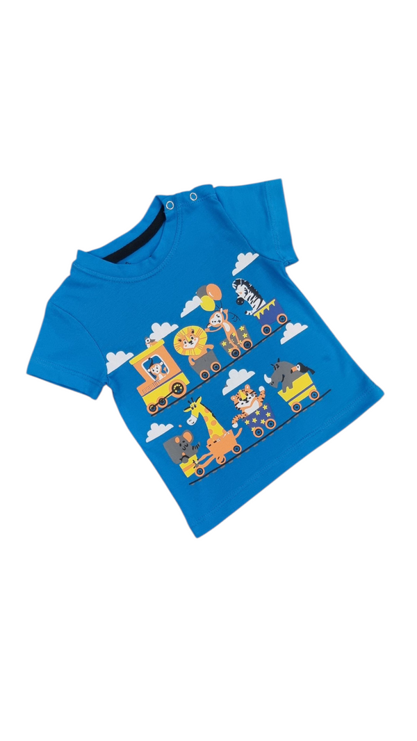 Zoo Train Tee Infant