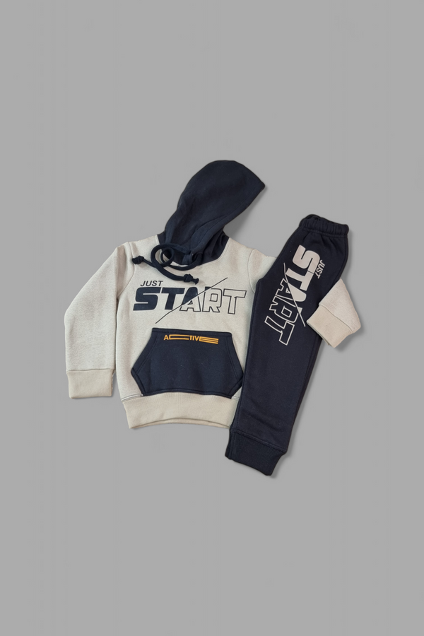 Just Start Fleece Hoodie & Trouser