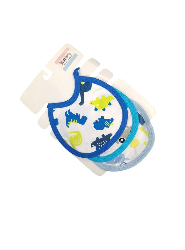 Dinosaurs New Born Baby Feeding Bibs Pack of 2