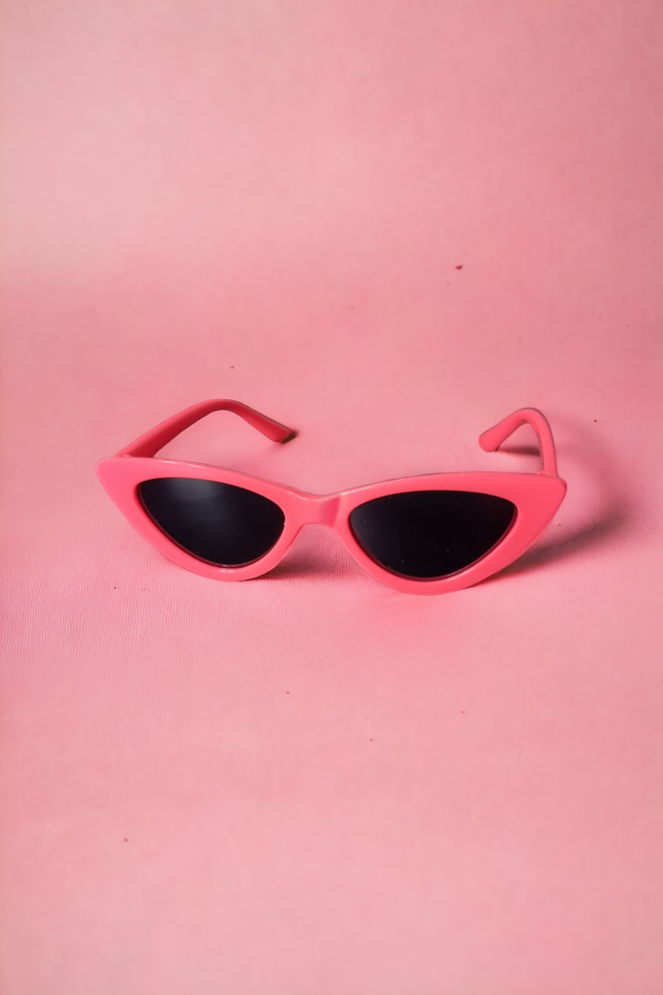 Cat Eye Pink Glasses