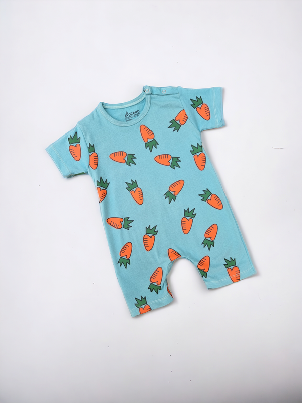 Carrot Sprout Romper Infant