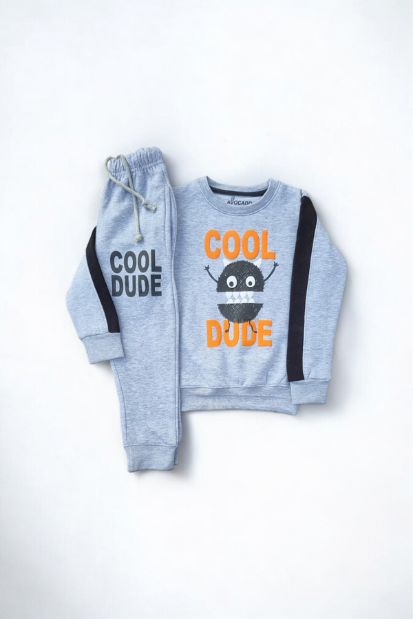 Cool Dude Winter Sweatshirt & Fleece Trouser