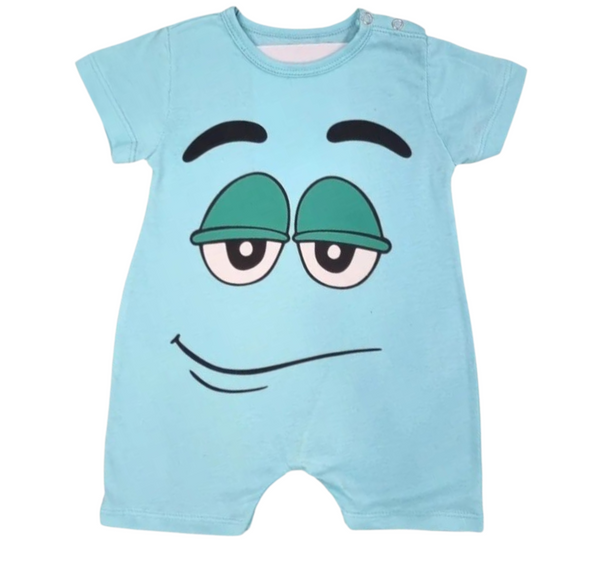 Cheerful Expression Baby Romper