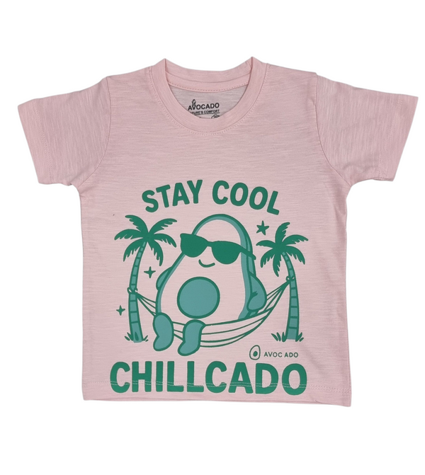 Stay Cool Baby Pink Tee
