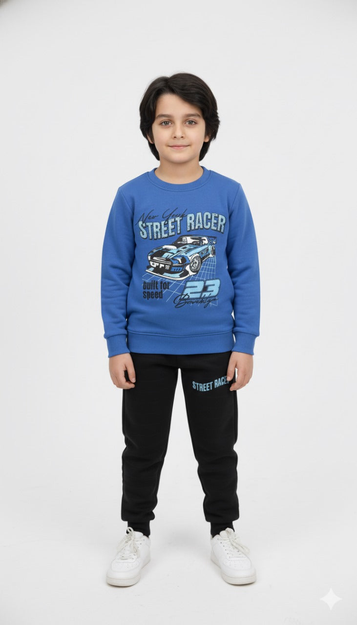 Street Racer Fleece Sweatshirt & Trouser