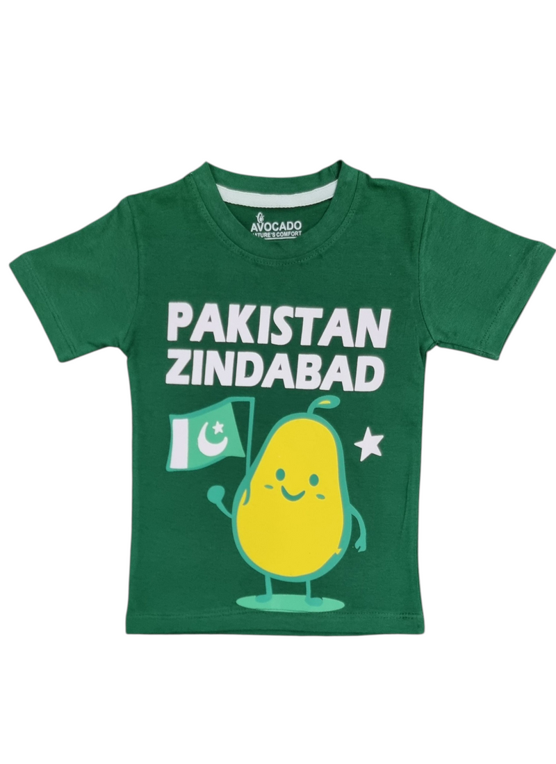Little Patriot Avocado Tee