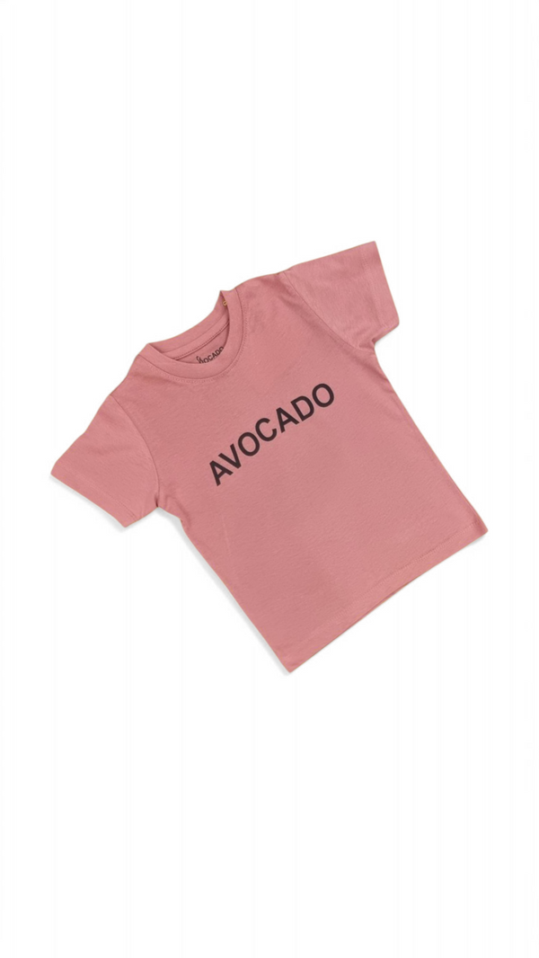 Peach Avocado Basic Tee