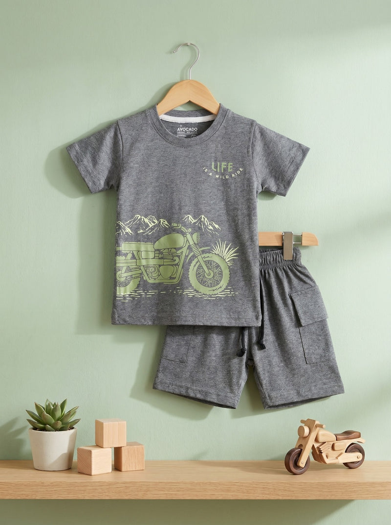 Wild Ride Adventure Tee & Cargo Short