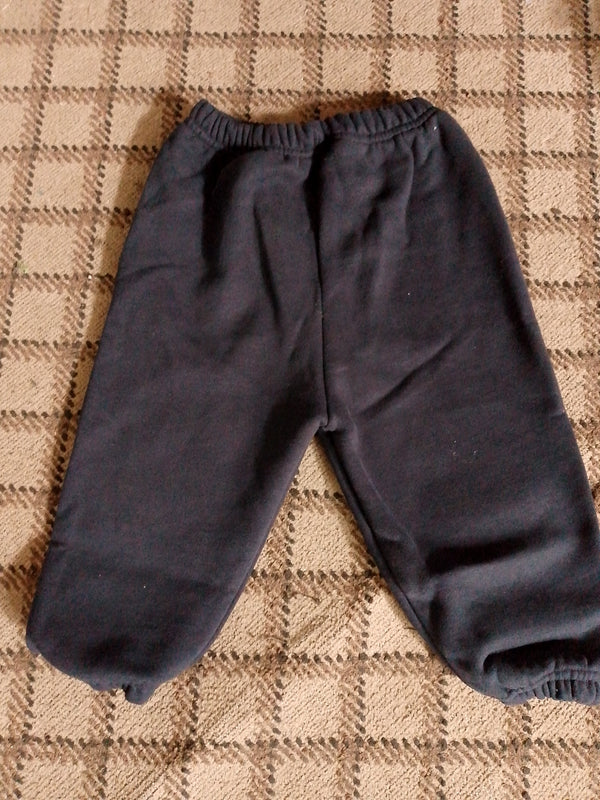 Navy Blue Fleece Plain Trouser Infant