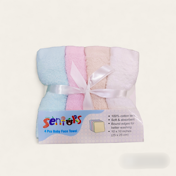 Baby Pink Face Cotton Towel