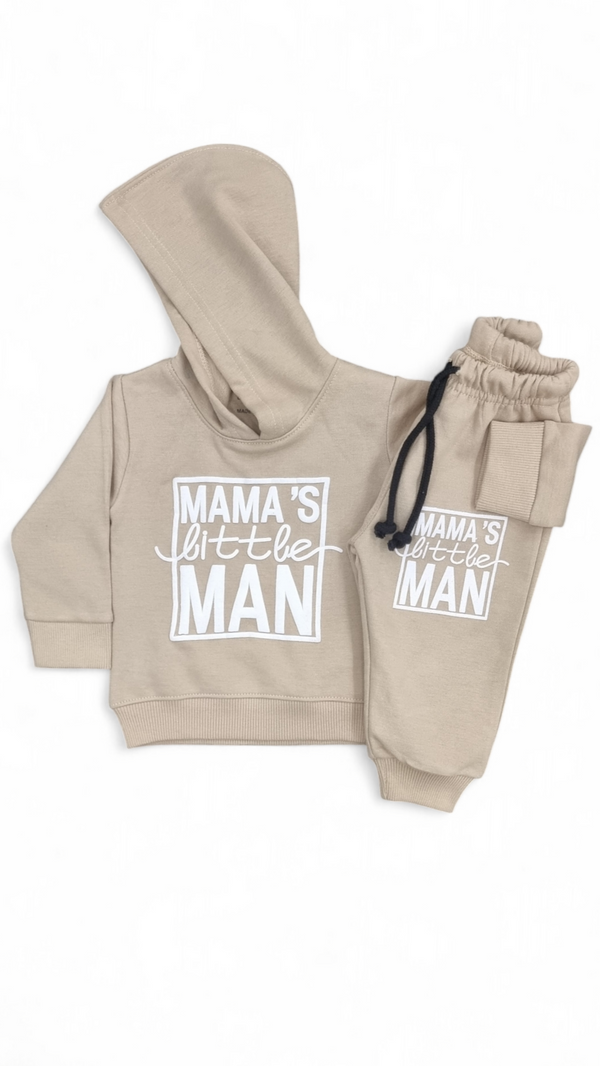 Mama’s Little Man Fleece Hoodie & Trouser Infant