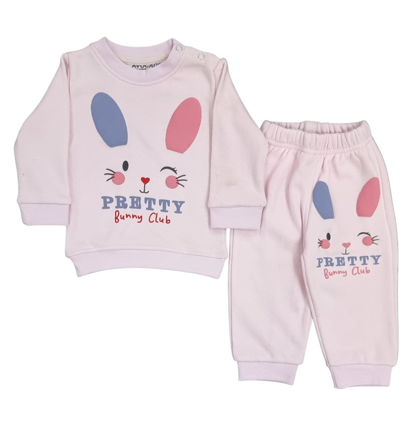 Pretty Bunny Club Sweatshirt & Trouser Infant