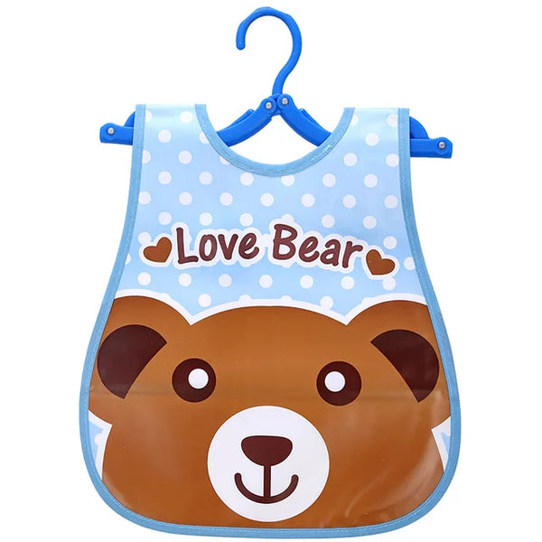 Love Bear Waterproof Feeding Bibs