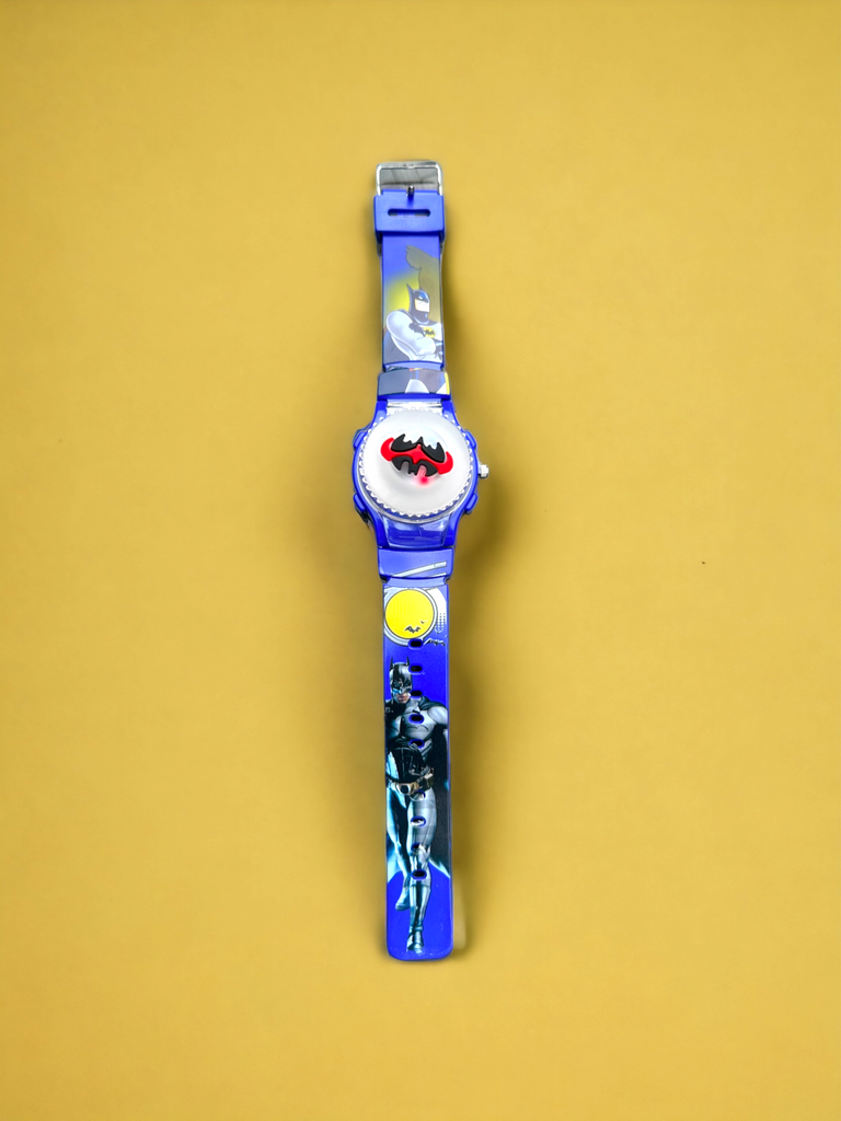 Blue Batman Dial Lightning Watch