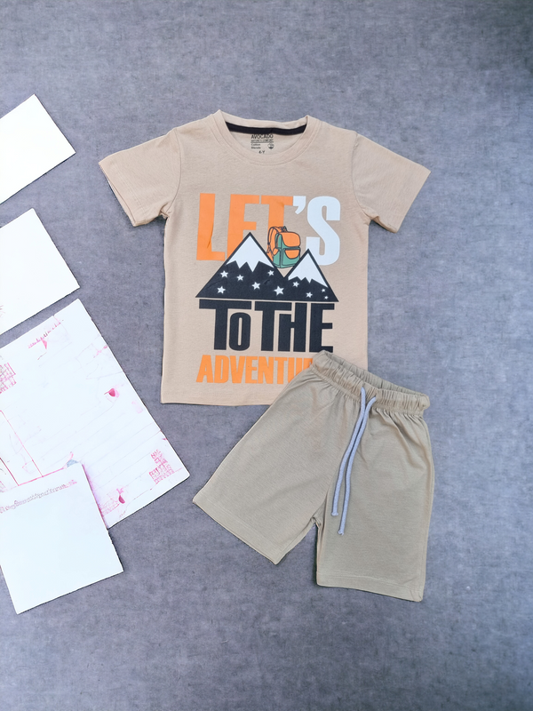 Let’s To The Adventure Tee & Short