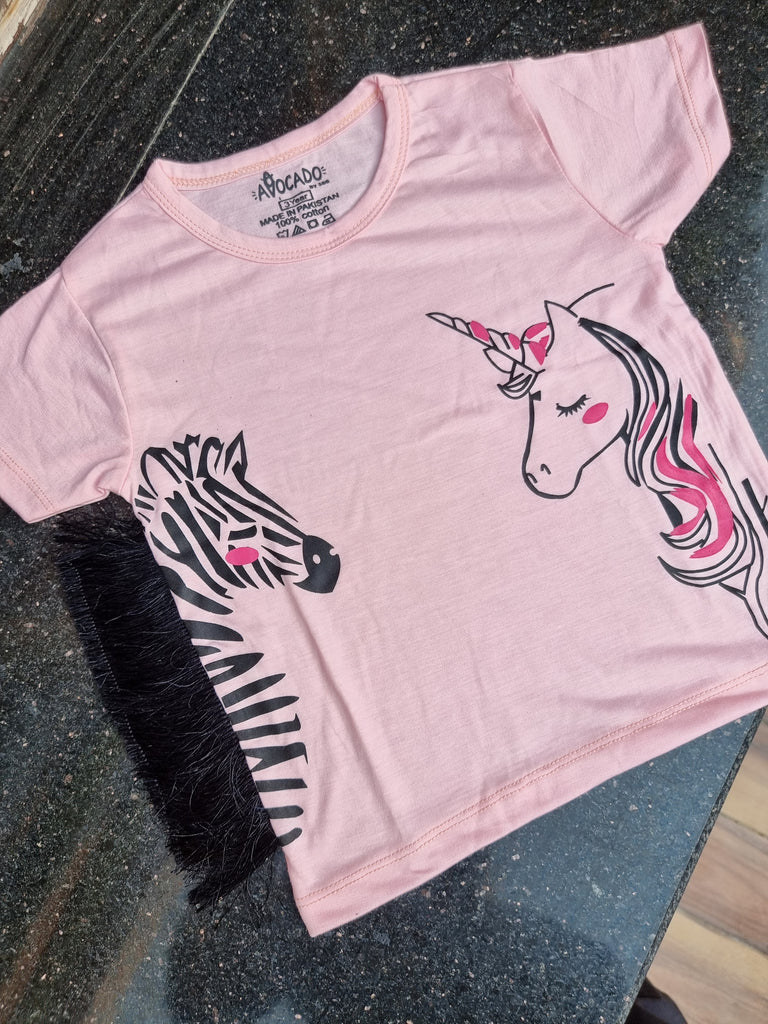 Uni corn & Zebra T-Shirt