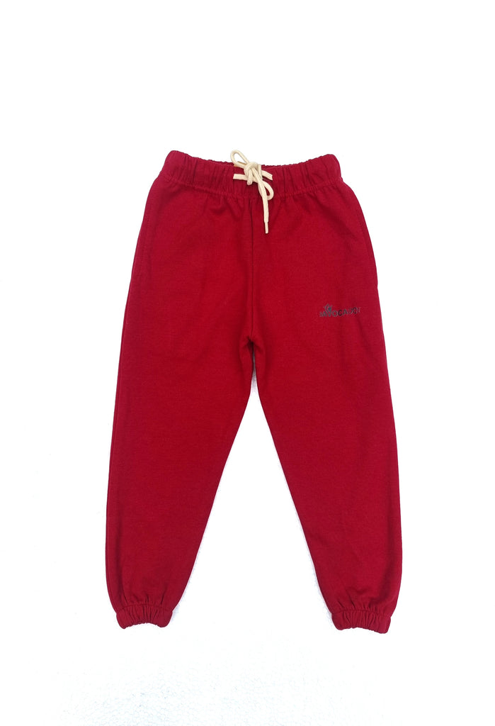 Red Terry Trouser