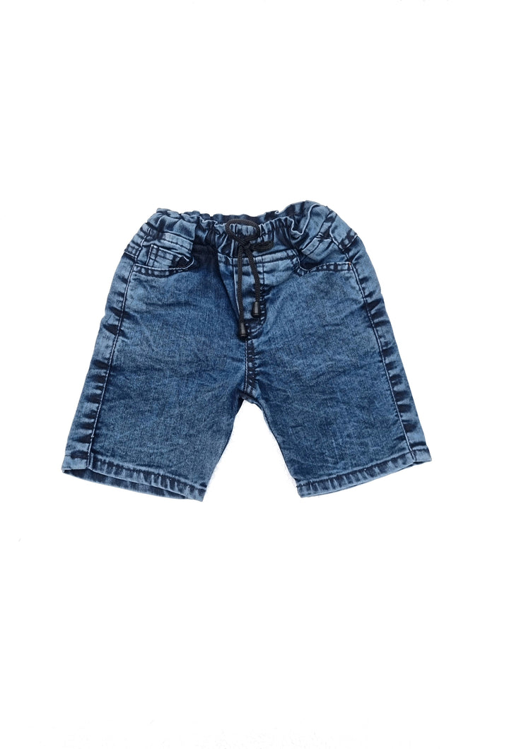 Random Blue Jeans Shorts - theavocado.pk