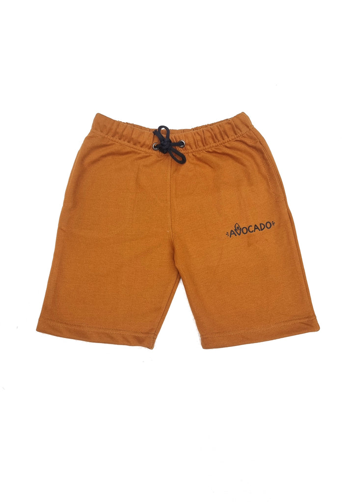 Camel Avocado Terry Summer Short